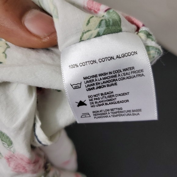 International Report Hawaiian Button Down Short Sleeve Shirt Size Large - Picture 6 of 6